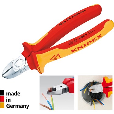 KNIPEX 7006160 VDE YAN KESKI 160 MM